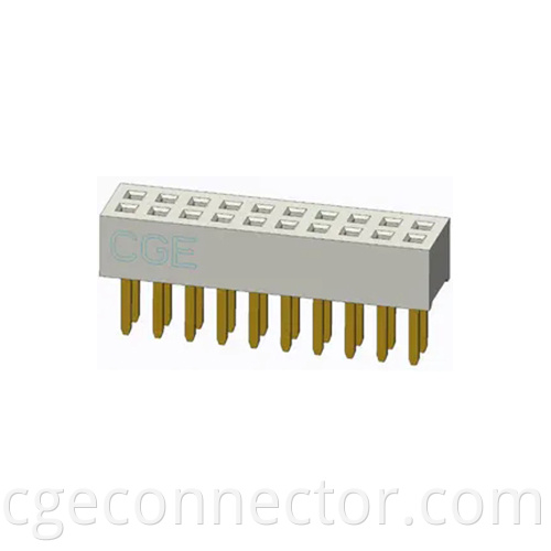 Double Row DIP Vertical type Female Header Connector